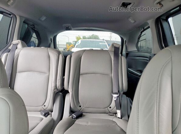 5FNRL6H89MB039446 2021 HONDA ODYSSEY Серебряный Вид задних сидений