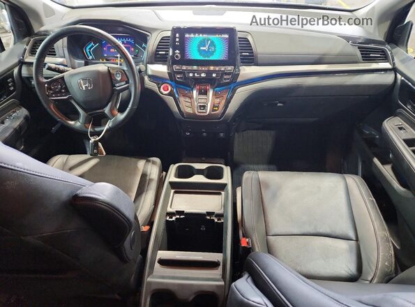 5FNRL6H89PB055621 2023 HONDA ODYSSEY White Вид панелі приладів