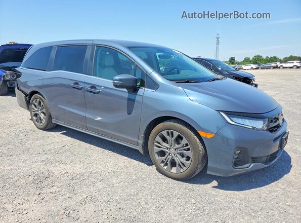 5FNRL6H89SB004323 2025 HONDA ODYSSEY Синий Передняя правая четверть