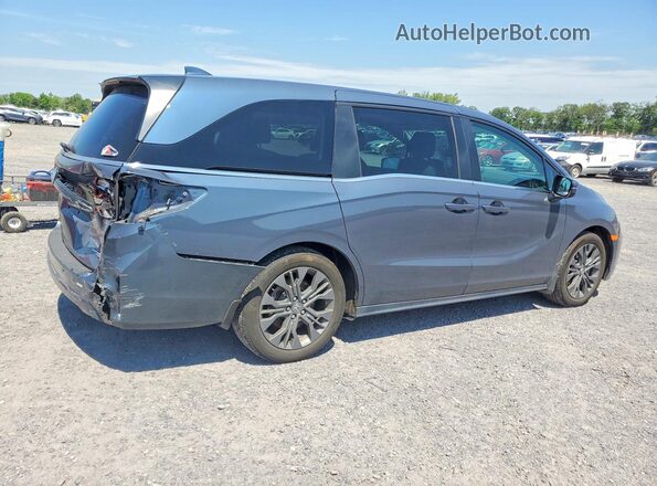 5FNRL6H89SB004323 2025 HONDA ODYSSEY Синий Задняя правая четверть