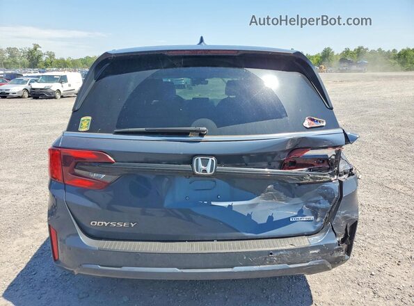 5FNRL6H89SB004323 2025 HONDA ODYSSEY Синий Вид сзади
