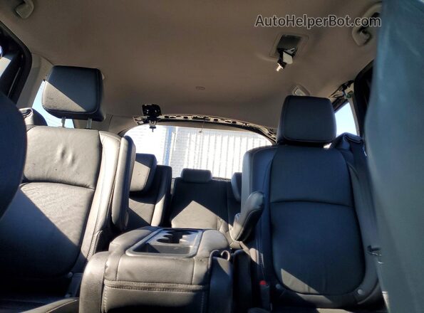 5FNRL6H8XNB026383 2022 HONDA ODYSSEY Gray Widok tylnych siedzeń