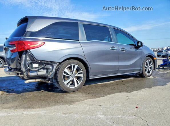 5FNRL6H8XNB026383 2022 HONDA ODYSSEY Gray Tył prawy
