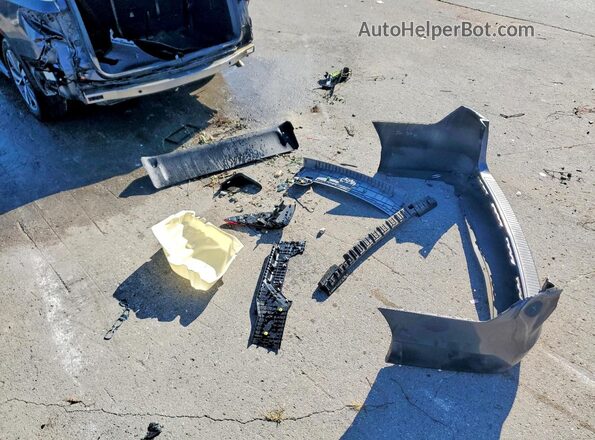 5FNRL6H8XNB026383 2022 HONDA ODYSSEY Gray Widok naklejki z numerem VIN
