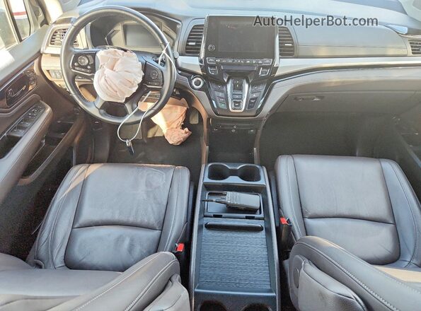 5FNRL6H8XNB048691 2022 HONDA ODYSSEY Серебряный Вид панели приборов