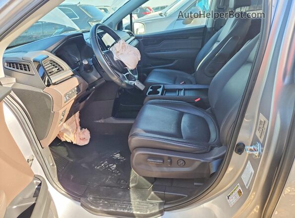 5FNRL6H8XNB048691 2022 HONDA ODYSSEY Серебряный Вид салона спереди