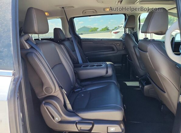 5FNRL6H8XNB048691 2022 HONDA ODYSSEY Серебряный Вид задней части салона