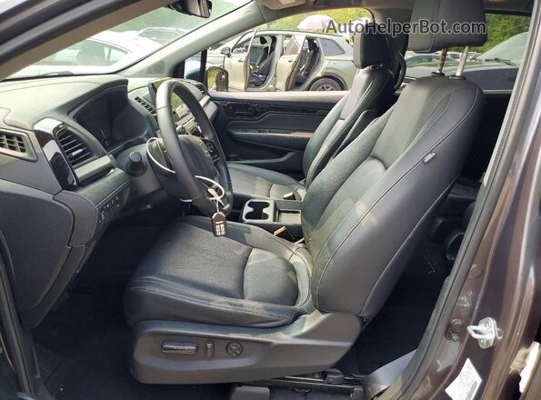 5FNRL6H8XPB069835 2023 HONDA ODYSSEY Gray Вид салону спереду