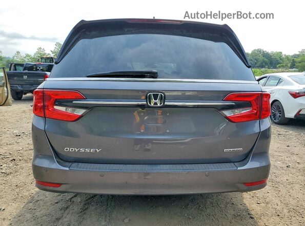 5FNRL6H8XPB069835 2023 HONDA ODYSSEY Gray Вид ззаду