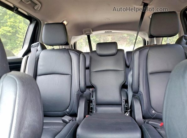 5FNRL6H8XPB069835 2023 HONDA ODYSSEY Gray Вид задніх сидінь