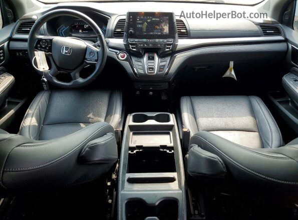 5FNRL6H8XPB069835 2023 HONDA ODYSSEY Gray Вид панелі приладів
