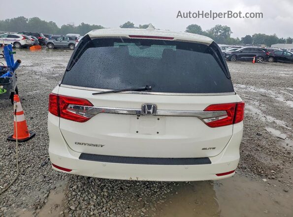 5FNRL6H90JB034754 2018 HONDA ODYSSEY White Widok z tyłu