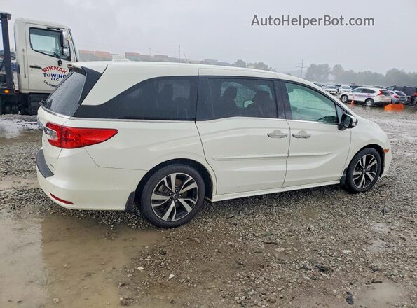 5FNRL6H90JB034754 2018 HONDA ODYSSEY White Tył prawy