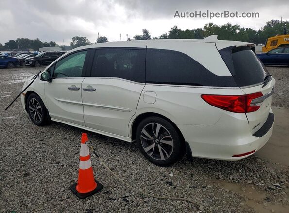 5FNRL6H90JB034754 2018 HONDA ODYSSEY White Tył lewy