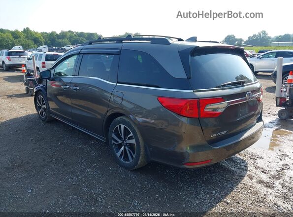 5FNRL6H90JB036861 2018 HONDA ODYSSEY Pewter Задняя левая четверть