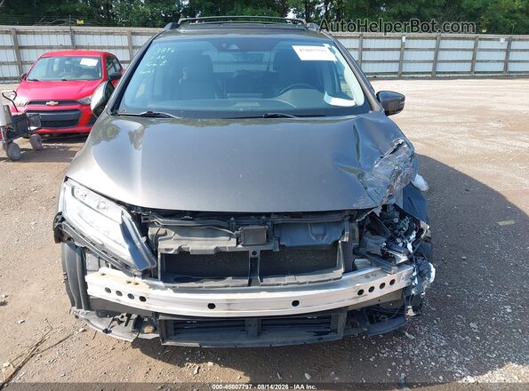 5FNRL6H90JB036861 2018 HONDA ODYSSEY Pewter Вид спереди