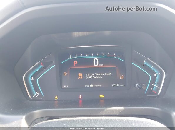 5FNRL6H90JB036861 2018 HONDA ODYSSEY Pewter Вид задних сидений