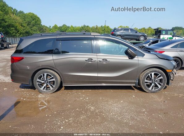 5FNRL6H90JB036861 2018 HONDA ODYSSEY Pewter Вид задней части салона