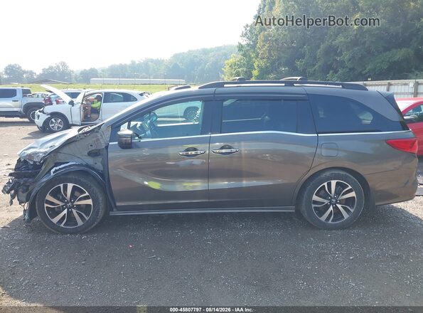 5FNRL6H90JB036861 2018 HONDA ODYSSEY Pewter Панорамный вид салона 360°