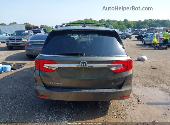 5FNRL6H90JB036861 2018 HONDA ODYSSEY Pewter 