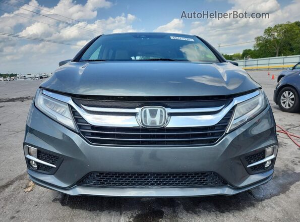 5FNRL6H90LB005127 2020 HONDA ODYSSEY Gray წინა ხედი