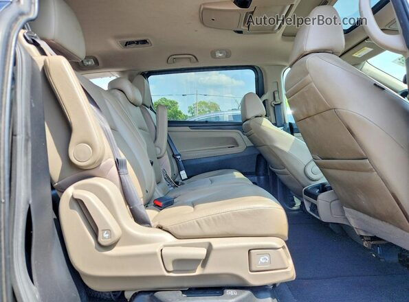 5FNRL6H90LB005127 2020 HONDA ODYSSEY Gray უკანა სალონის ხედი