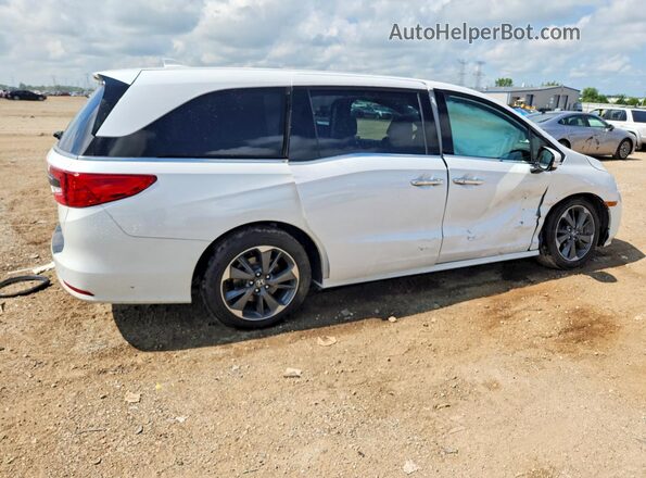 5FNRL6H90PB011998 2023 HONDA ODYSSEY Белый Задняя правая четверть