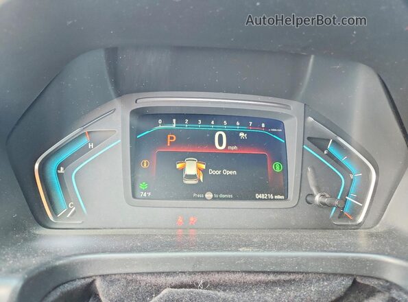 5FNRL6H90PB011998 2023 HONDA ODYSSEY Белый Вид щитка приборов