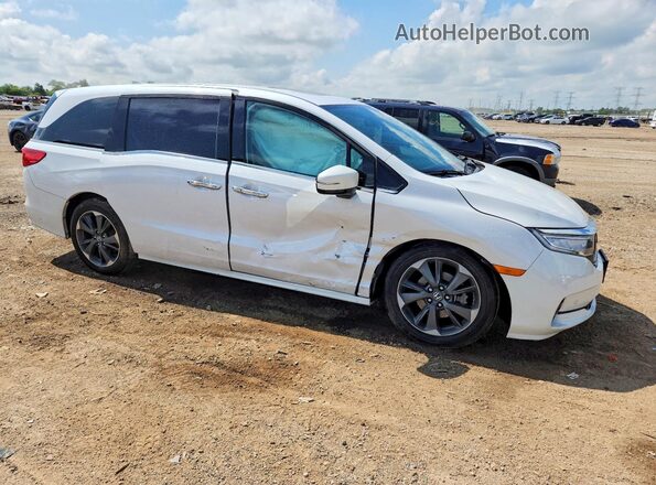5FNRL6H90PB011998 2023 HONDA ODYSSEY Белый Передняя правая четверть