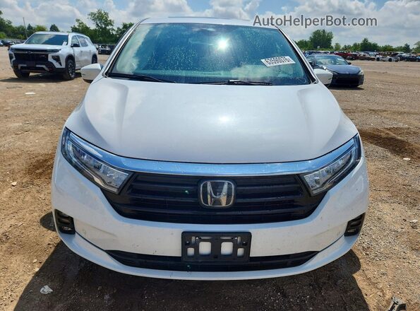 5FNRL6H90PB011998 2023 HONDA ODYSSEY Белый Вид спереди