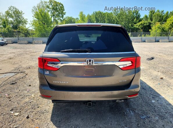 5FNRL6H91JB019731 2018 HONDA ODYSSEY Gray Հետևի տեսք