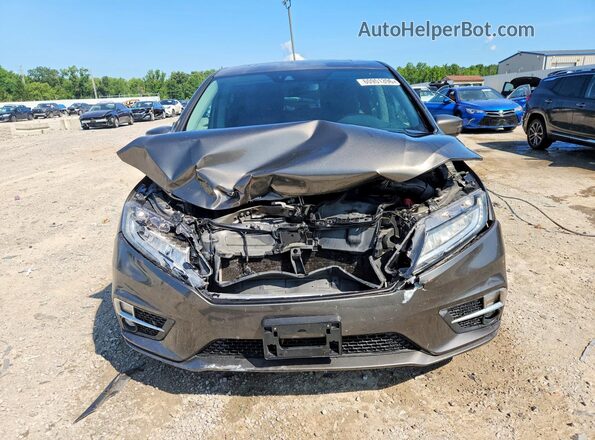 5FNRL6H91JB019731 2018 HONDA ODYSSEY Gray Դիմացի տեսք