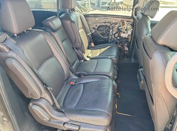 5FNRL6H91JB019731 2018 HONDA ODYSSEY Gray Սալոնի հետևի տեսք