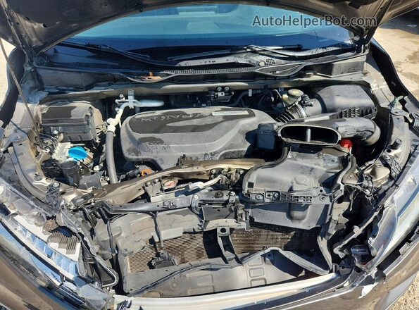 5FNRL6H91JB019731 2018 HONDA ODYSSEY Gray Շարժիչի բաժամունքի տեսք
