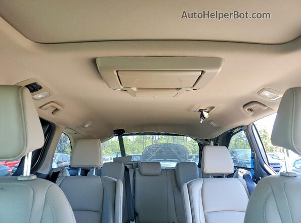 5FNRL6H91LB010644 2020 HONDA ODYSSEY Gray Հետևի նստատեղերի տեսք