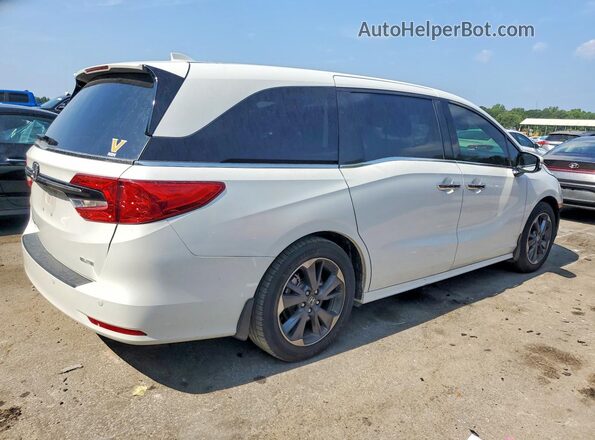 5FNRL6H91PB000072 2023 HONDA ODYSSEY White Задня права чверть