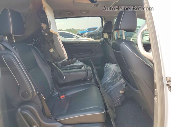 5FNRL6H91PB000072 2023 HONDA ODYSSEY White Вид задньої частини салону