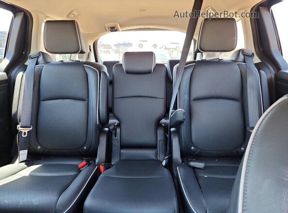 5FNRL6H91TB029470 2026 HONDA ODYSSEY Black Widok tylnych siedzeń