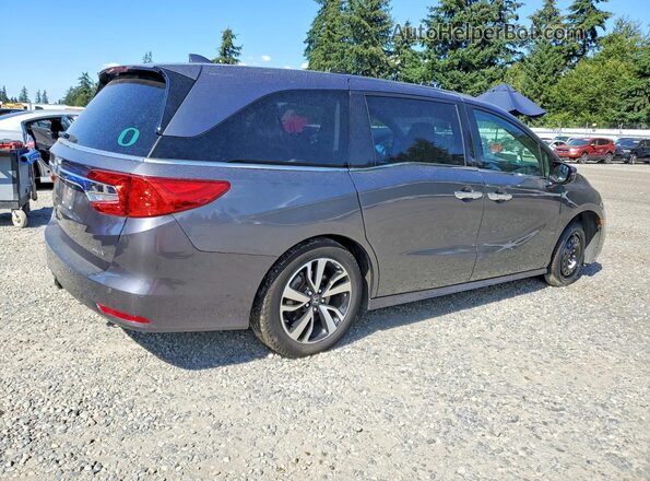 5FNRL6H92JB011394 2018 HONDA ODYSSEY Gray უკანა მარჯვენა