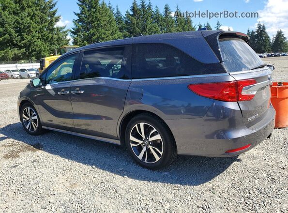 5FNRL6H92JB011394 2018 HONDA ODYSSEY Gray უკანა მარცხენა