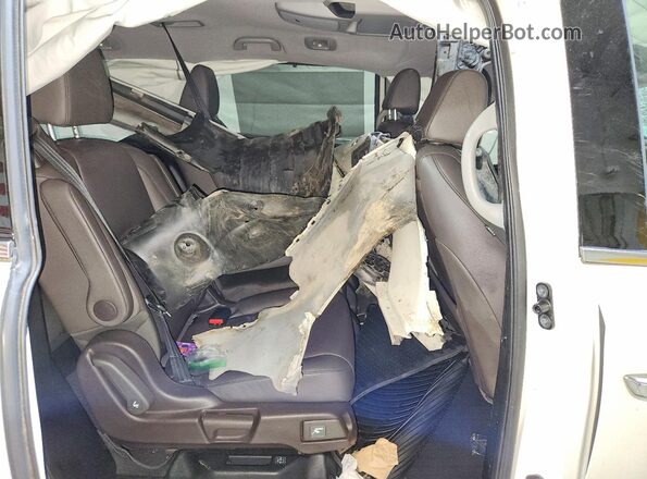 5FNRL6H92KB021702 2019 HONDA ODYSSEY White Սալոնի հետևի տեսք