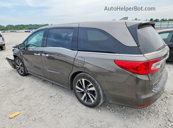 5FNRL6H93JB042041 2018 HONDA ODYSSEY Серый Задняя левая четверть