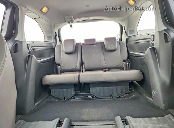 5FNRL6H93JB042041 2018 HONDA ODYSSEY Серый Вид задних сидений