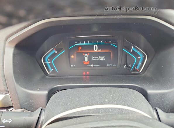 5FNRL6H93JB042041 2018 HONDA ODYSSEY Серый Вид щитка приборов