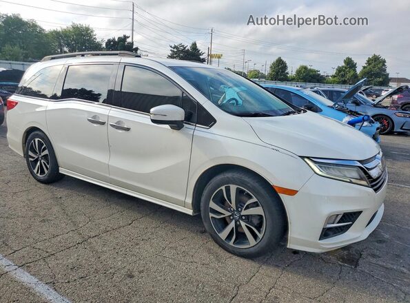5FNRL6H93JB047644 2018 HONDA ODYSSEY White Front right