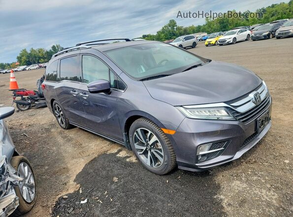 5FNRL6H93KB024933 2019 HONDA ODYSSEY Серый Передняя правая четверть