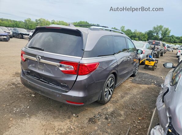 5FNRL6H93KB024933 2019 HONDA ODYSSEY Серый Задняя правая четверть