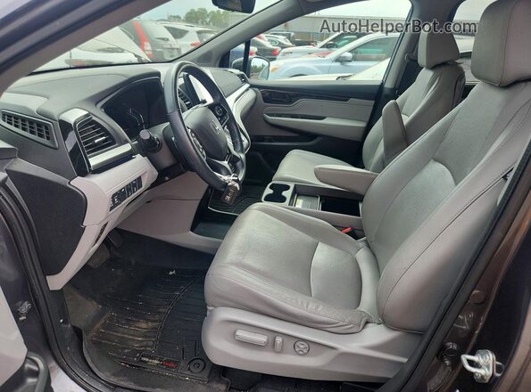 5FNRL6H93KB024933 2019 HONDA ODYSSEY Серый Вид салона спереди