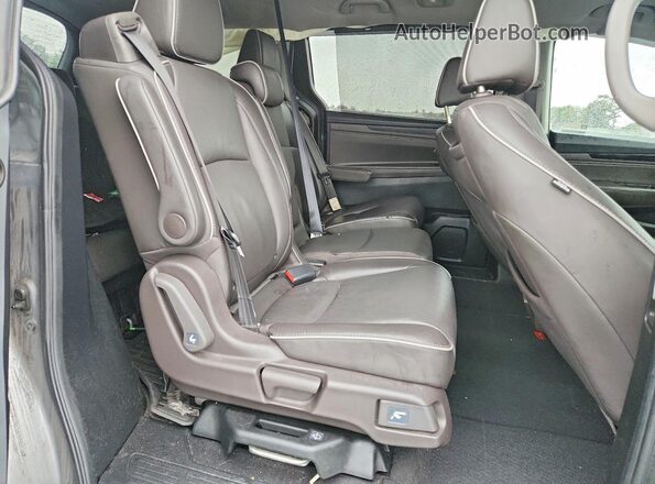 5FNRL6H93NB008221 2022 HONDA ODYSSEY Silver Вид задньої частини салону