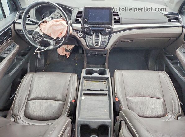 5FNRL6H93NB008221 2022 HONDA ODYSSEY Silver Вид панелі приладів